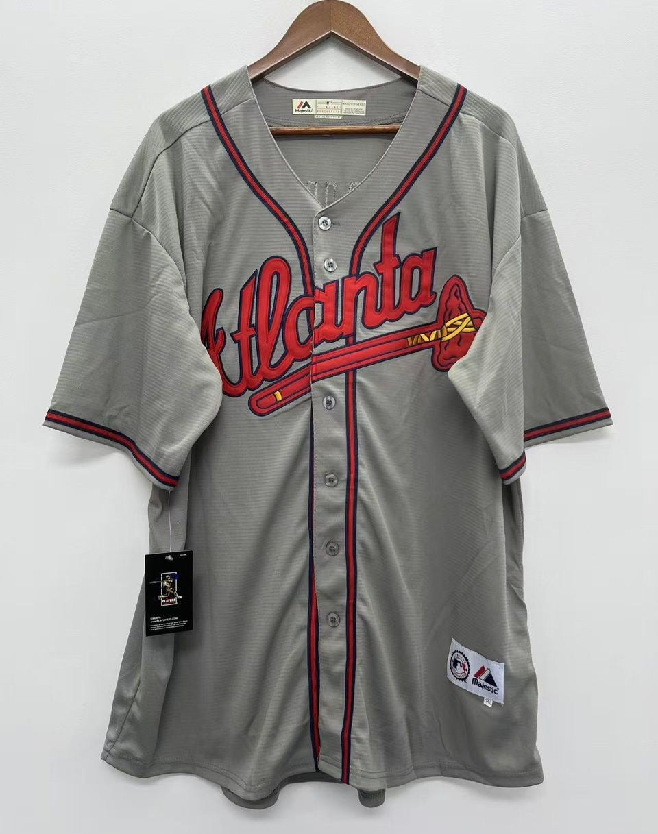 Jeff Blauser Atlanta Braves Official MLB Majestic Jersey