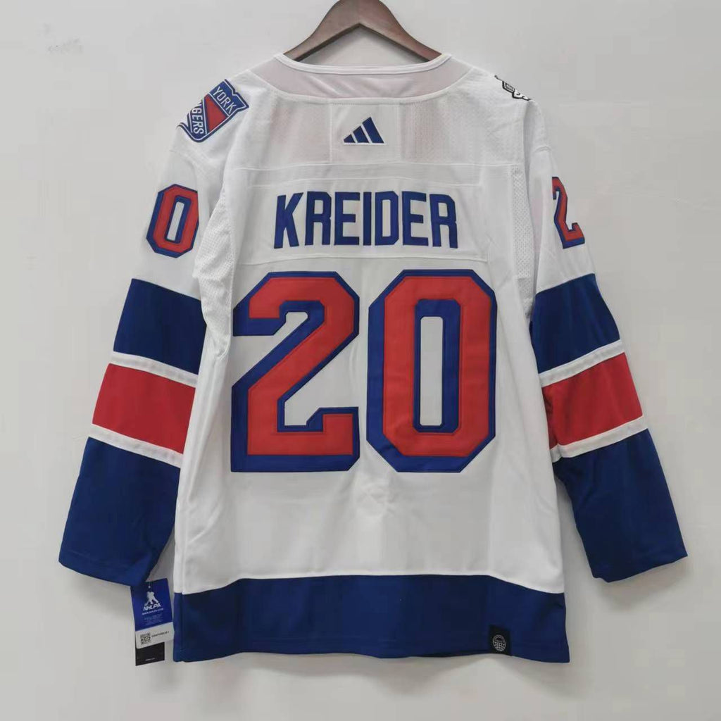 Chris Kreider New York Rangers Official NHL Jersey 2024 Winter Classic