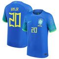 Vini Jr. Brasil Brazil Soccer Futbol Nike Jersey adult sizes Blue