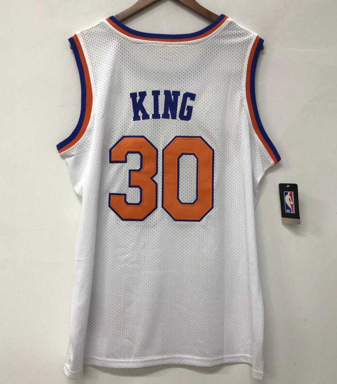 Bernard King New York Knicks Jersey Mitchell & Ness White
