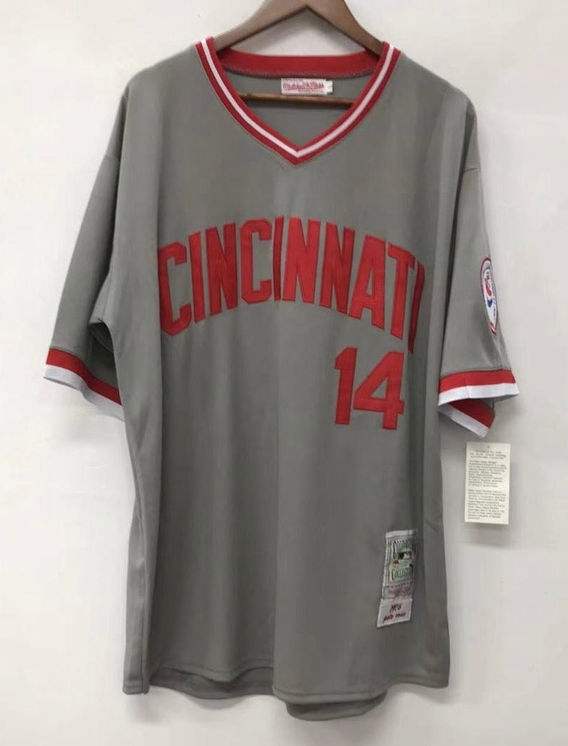 Pete Rose 1976 Cincinnati Reds Jersey Mitchell & Ness