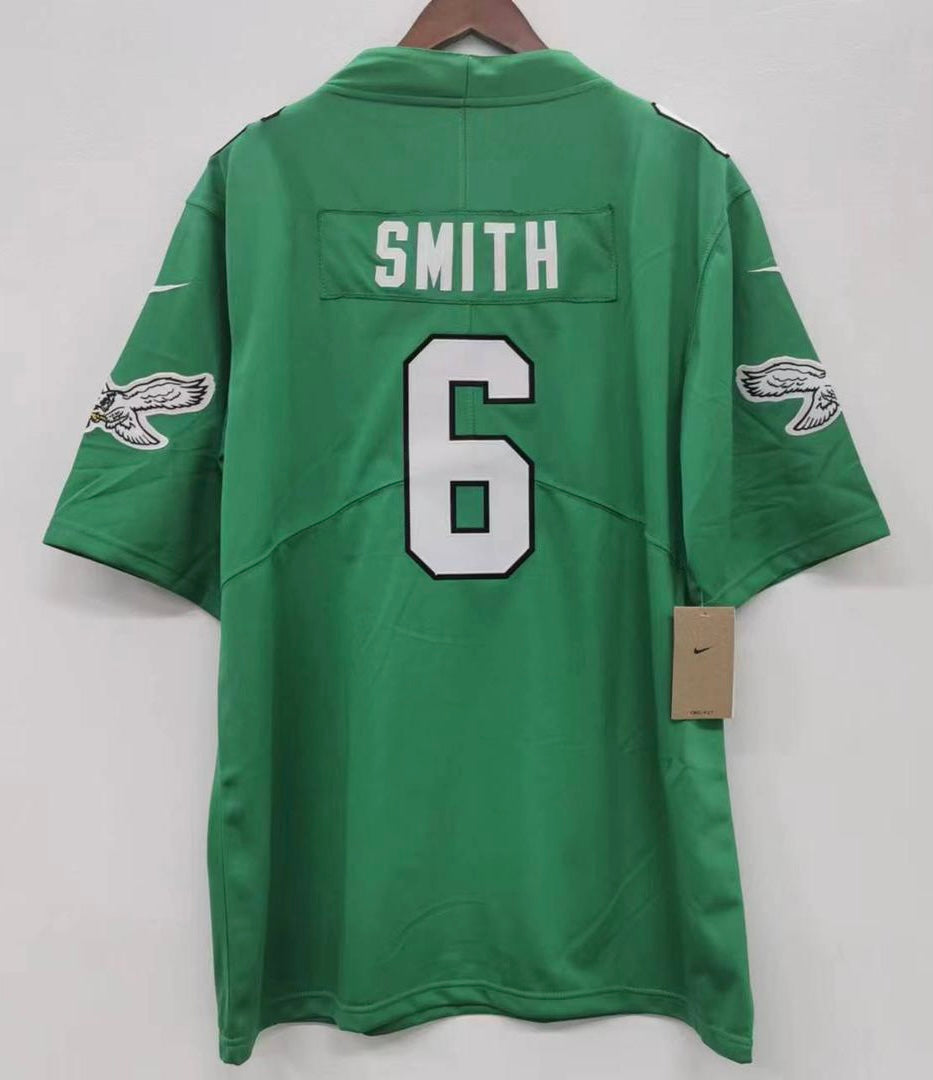 DeVonta Smith Philadelphia Eagles Official NFL Jersey Kelly Green