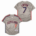 Kenny Lofton Cleveland Indians Jersey Majestic gray