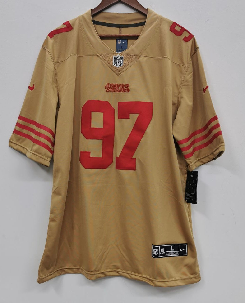 Nick Bosa San Francisco 49ers Official NFL Nike Jersey