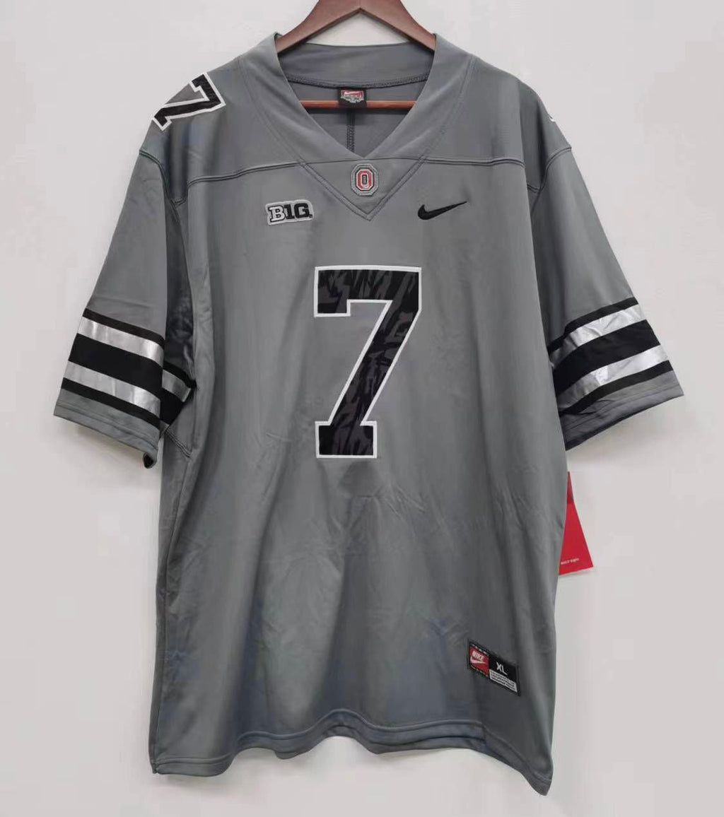 Dwayne Haskins Jersey Ohio State Buckeyes Jersey gray