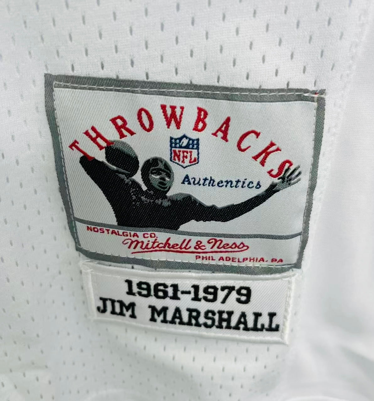 Jim Marshall Minnesota Vikings Official NFL Mitchell & Ness Jersey