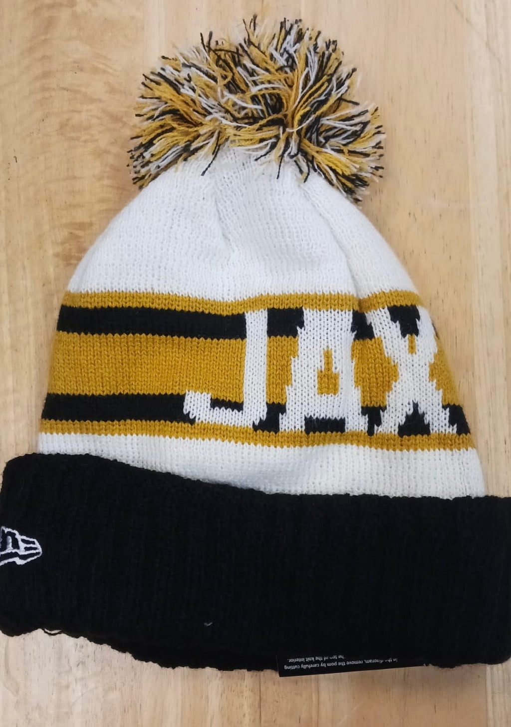 Jacksonville Jaguars NFL New Era winter knit Hat with Pom Pom
