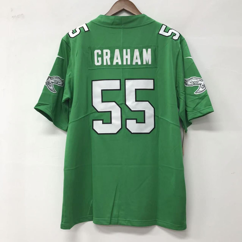 Brandon Graham Philadelphia Eagles Official NFL Nike Jersey Kelly Green