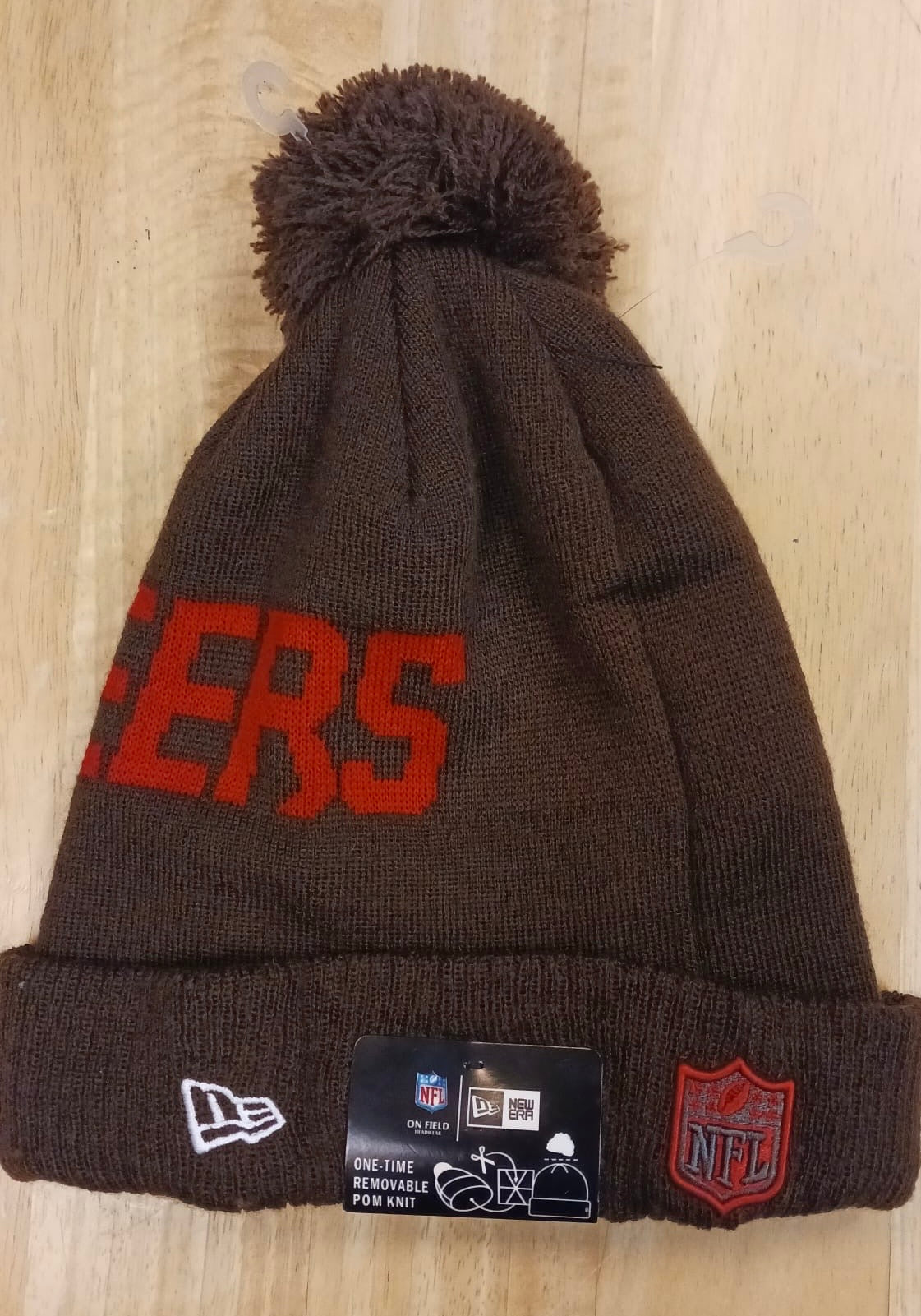 Tampa Bay Buccaneers NFL New Era winter knit Hat with Pom Pom