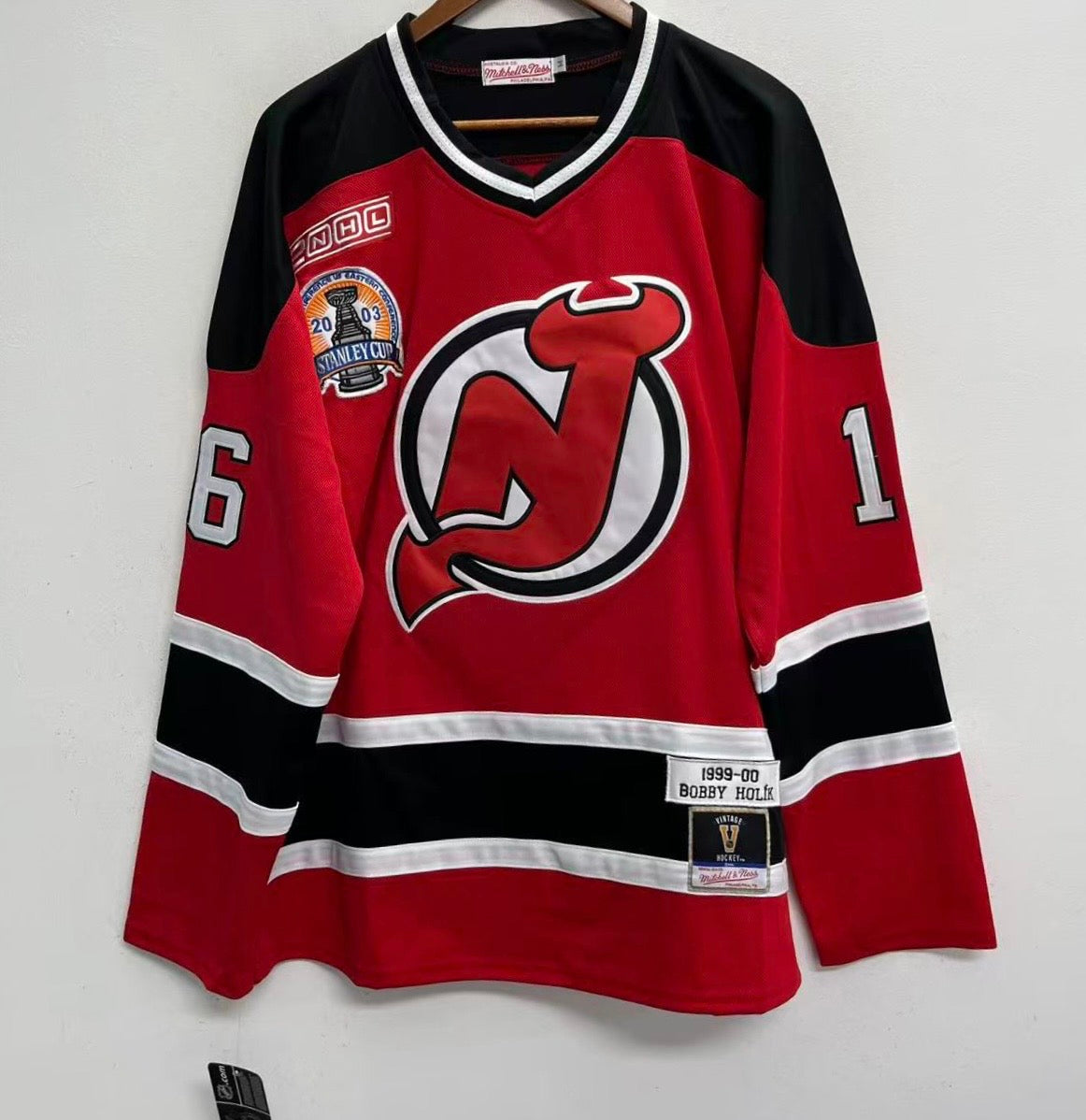 Bobby Holik New Jersey Devils Official NHL Mitchell & Ness Jersey