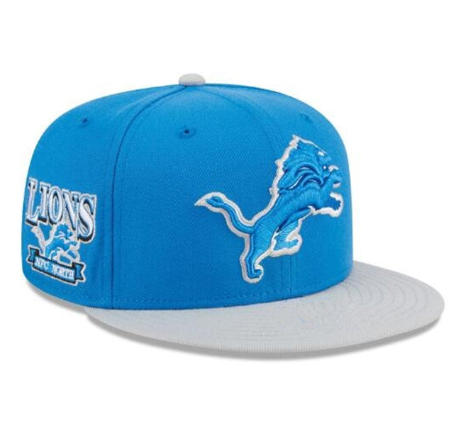 Detroit Lions New Era NFL Hat flat brim adjustable
