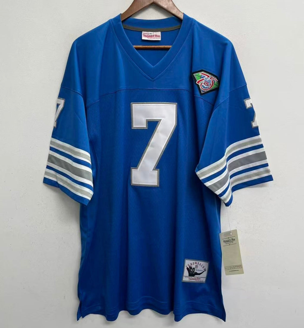 Any name & Number Detroit Lions 1994 NFL Mitchell & Ness Jersey