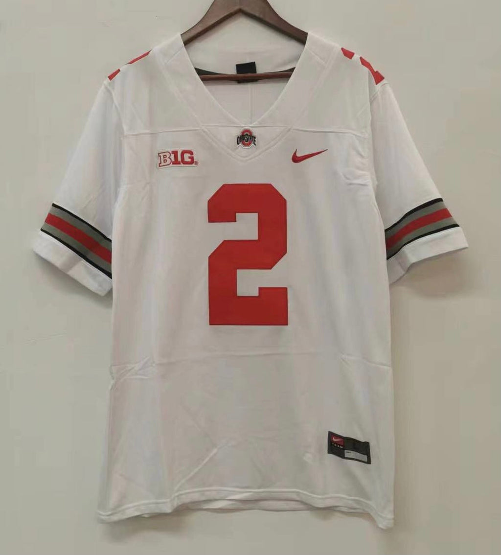Chris Olave Ohio State Buckeyes Official NCAA Nike Jersey