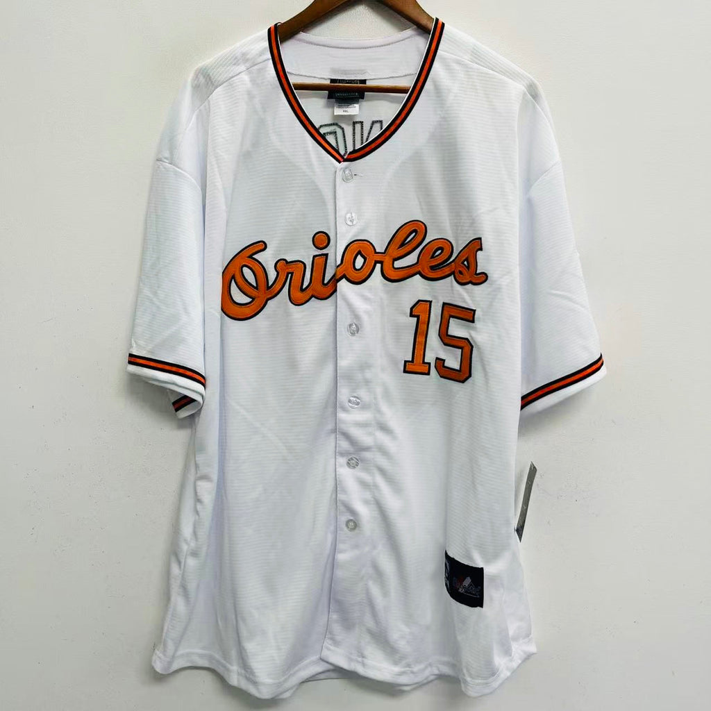 Davey Johnson Baltimore Orioles Official MLB Majestic Jersey