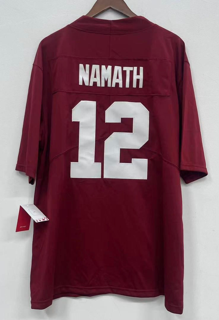 Joe Namath Alabama Crimson Tide Official NCAA Nike Jersey