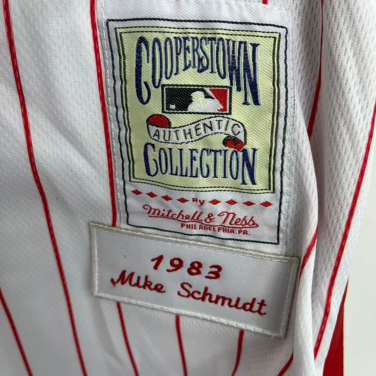 Mike Schmidt Philadelphia Phillies Jersey 1983 Mitchell & Ness