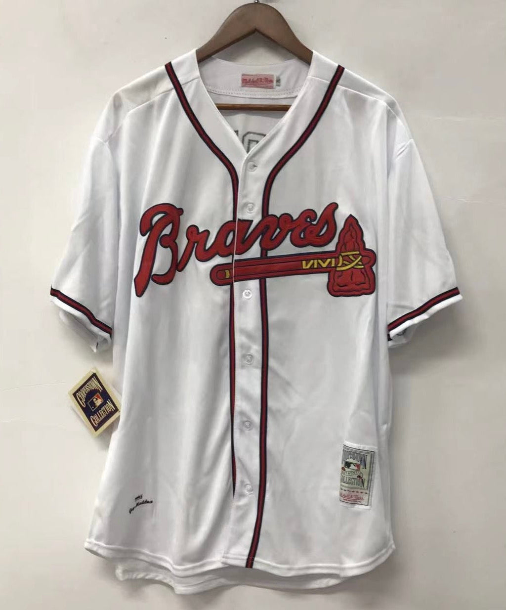 Greg Maddux 1995 Atlanta Braves Official MLB Mitchell & Ness jersey