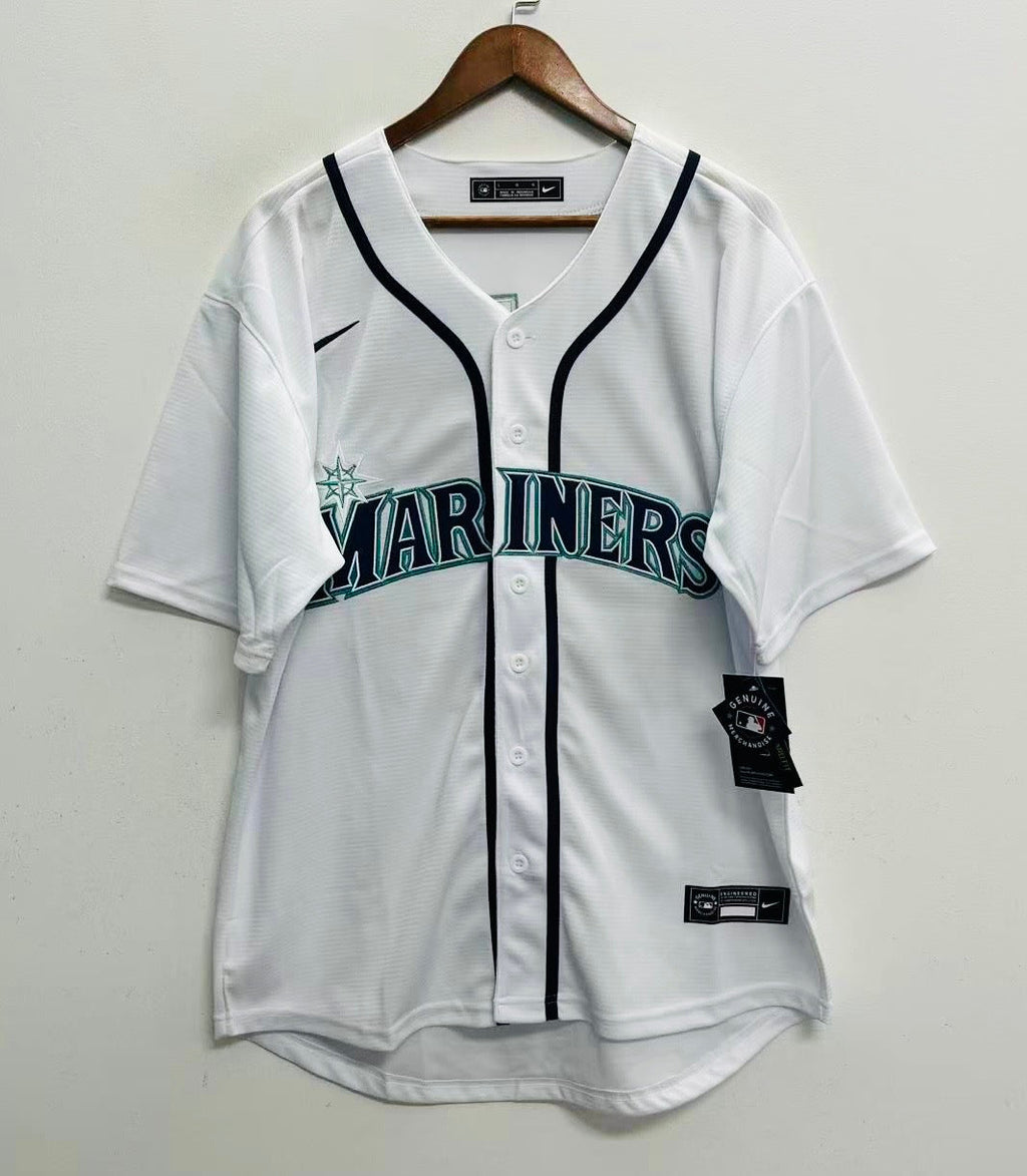 Cal Raleigh Seattle Mariners Official MLB Nike Jersey white