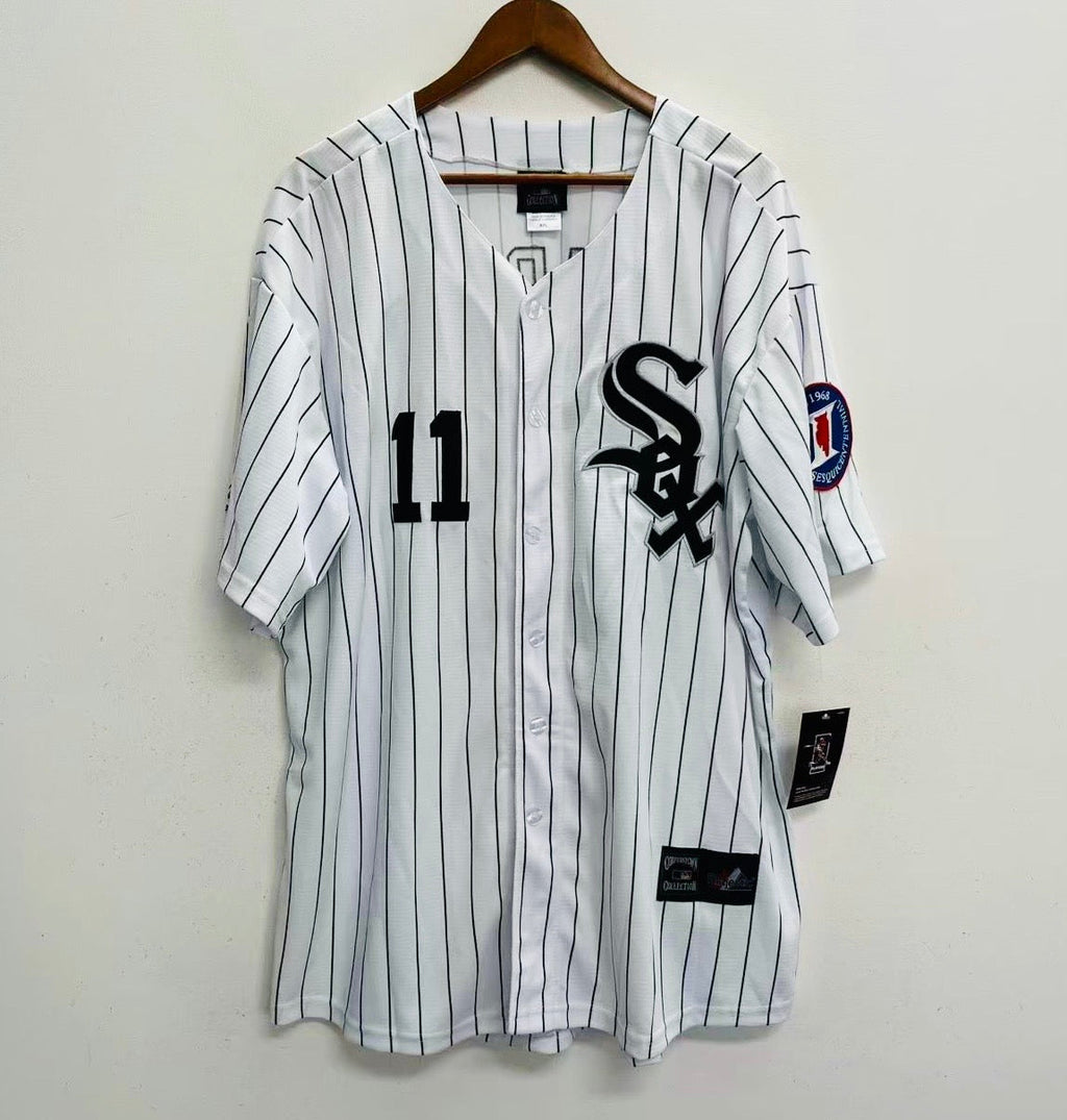 Luis Aparicio 1968 Chicago White Sox Official MLB Majestic Jersey