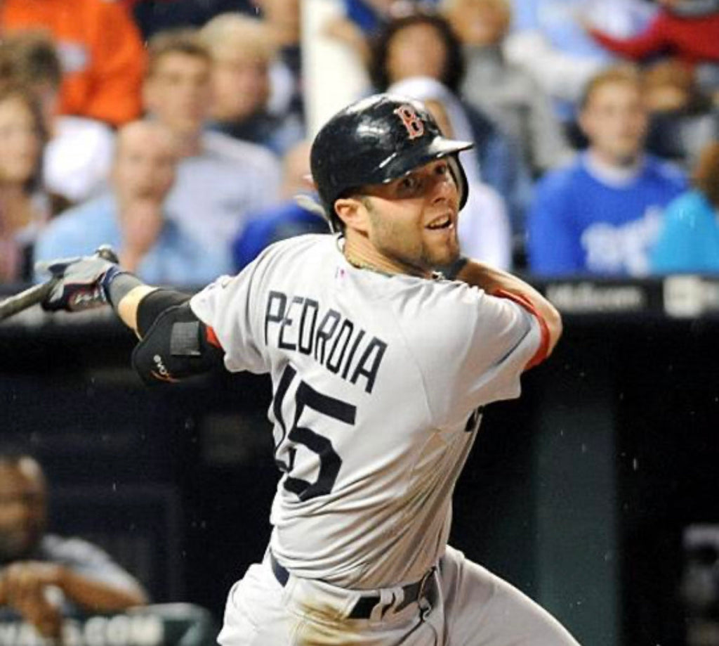 Dustin Pedroia 2009 Boston Red Sox Official MLB Majestic Jersey
