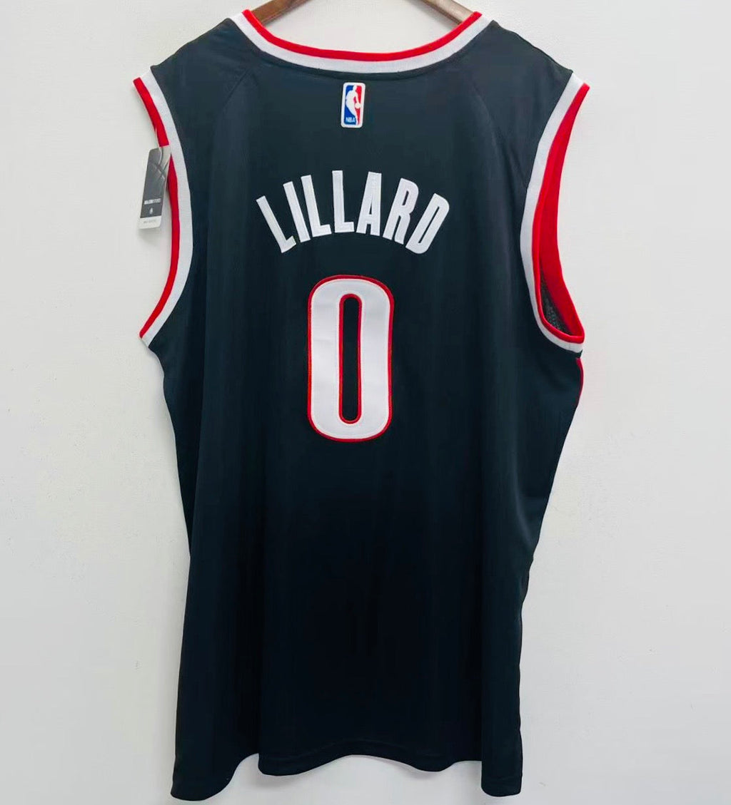 Damian Lillard Portland Trailblazers Official NBA Nike Jersey Black