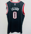 Damian Lillard Portland Trailblazers Official NBA Nike Jersey Black