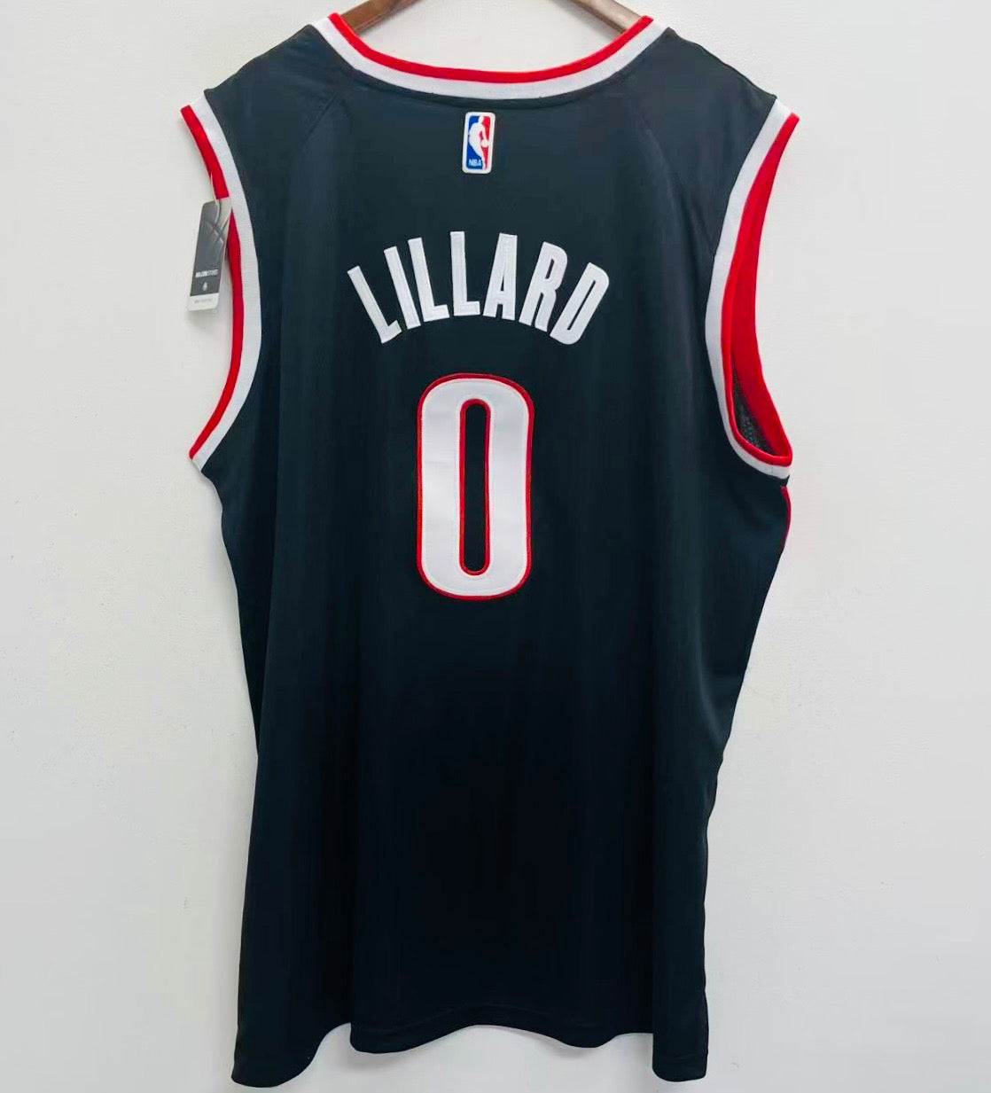 Damian Lillard Portland Trailblazers Official NBA Nike Jersey Black
