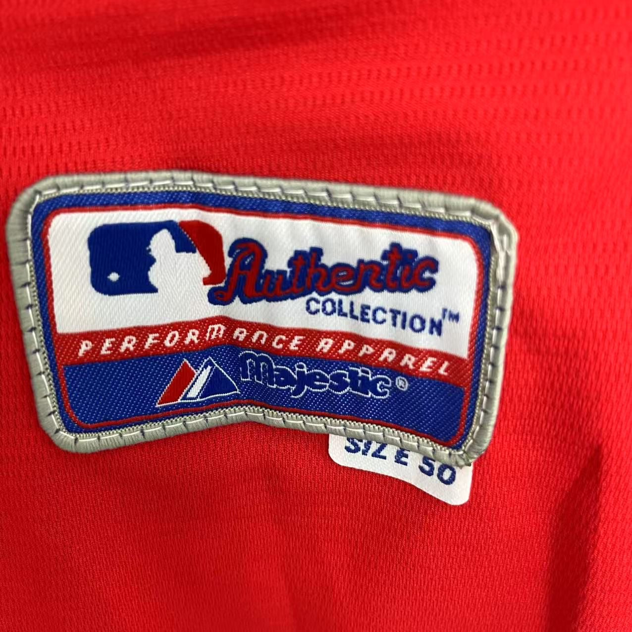 Josh Hamilton Texas Rangers official MLB Jersey 2010  World Series Majestic
