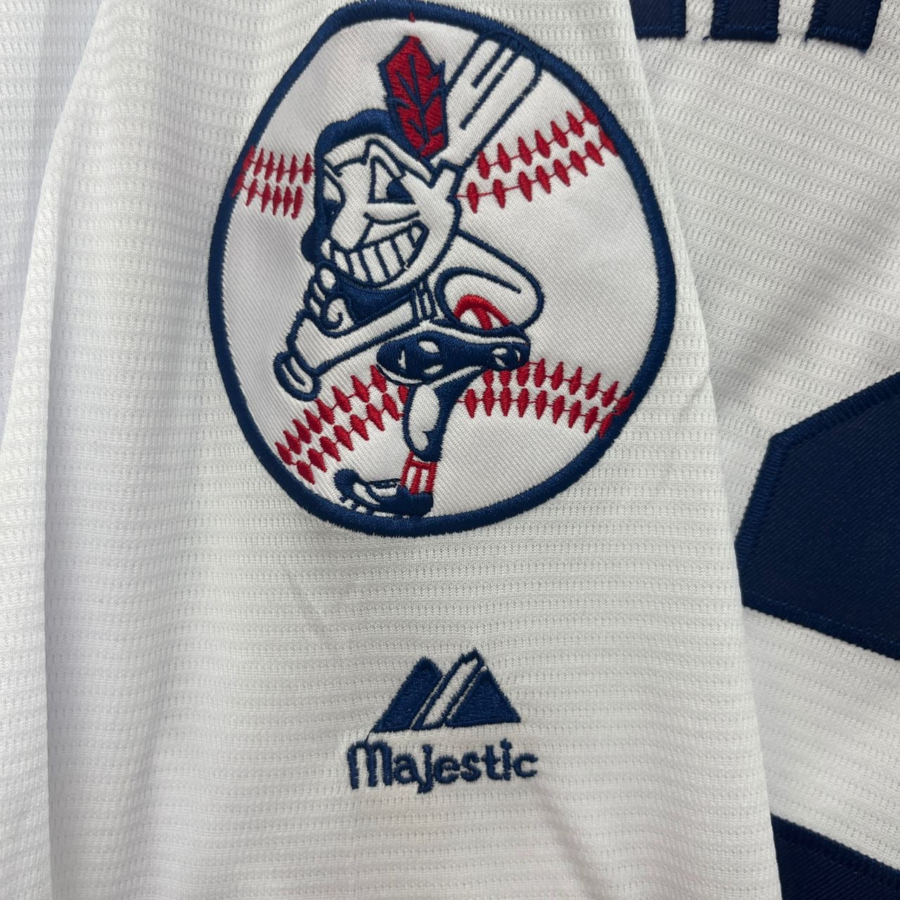Francisco Lindor Cleveland Indians Official MLB Jersey Majestic