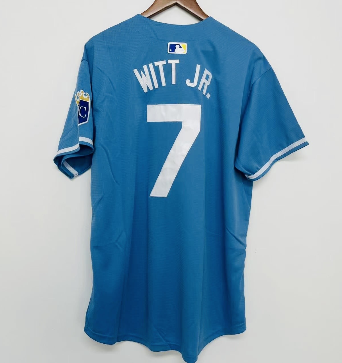 Bobby Witt Jr. Kansas City Royals Jersey Nike blue