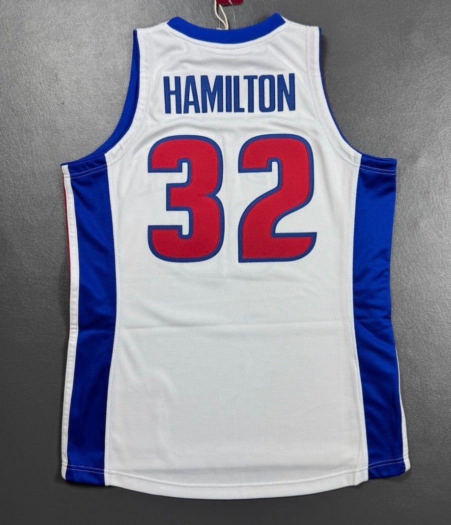 Richard Rip Hamilton Detroit Pistons Official NBA Mitchell & Ness Jersey