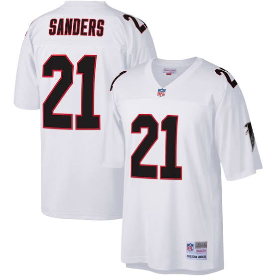 Deion Sanders 1992 Atlanta Falcons Official NFL Mitchell & Ness Jersey