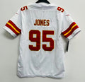 Chris Jones YOUTH KIDS Kansas City Chiefs Official NFL Nike Jersey white