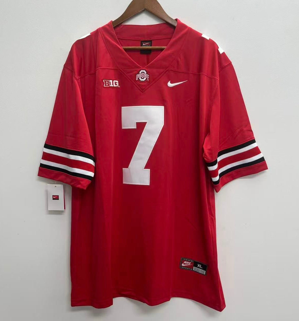 CJ Stroud Ohio State Buckeyes Official NCAA Jersey red Nike
