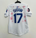 Shohei Ohtani Los Angeles Dodgers YOUTH KIDS Official MLB Nike Jersey Flowers