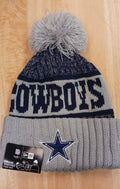 Dallas Cowboys NFL New Era winter knit Hat with Pom Pom