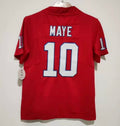 Drake Maye New England Patriots YOUTH KIDS Classic Authentics Jersey