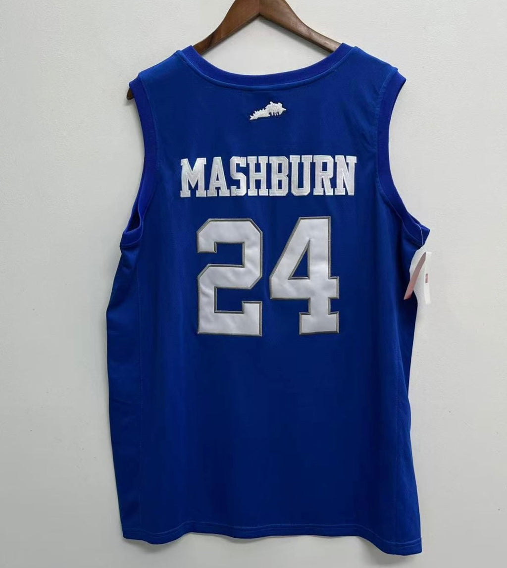 Jamal Mashburn University of Kentucky Jersey Nike blue