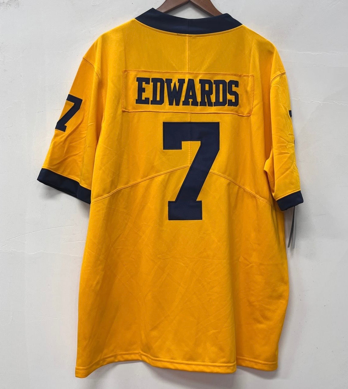 Donovan Edwards Michigan Wolverines Official NCAA Jersey yellow