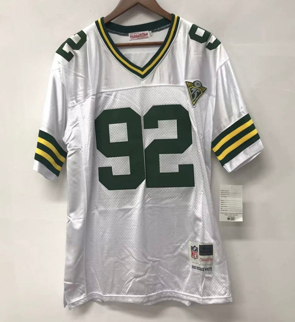Reggie White Green Bay Packers Official NFL Jersey Mitchell & Ness
