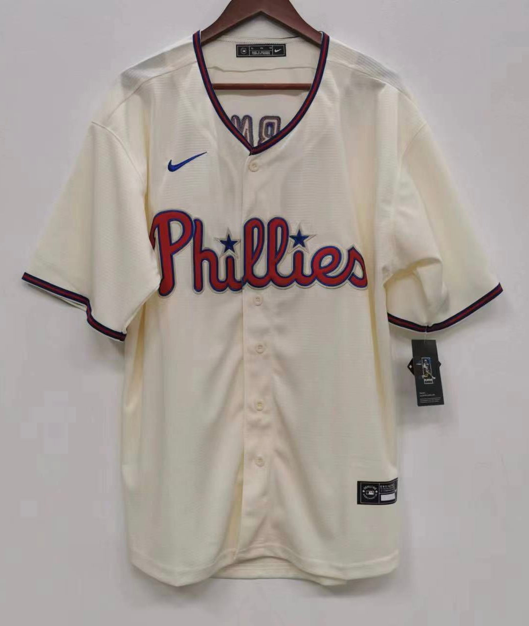 Trea Turner Philadelphia Phillies Official MLB Nike Jersey cream