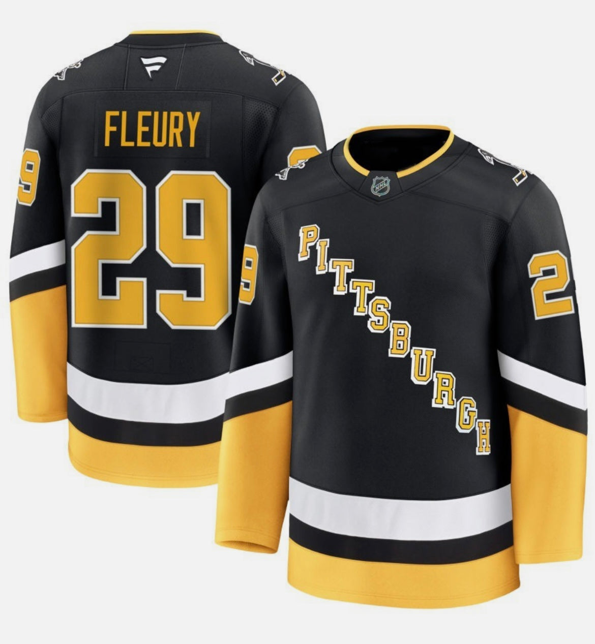 Marc-Andre Fleury Pittsburgh Penguins Official NHL Jersey