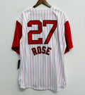Pete Rose #27 Cincinnati Reds Official MLB Majestic Jersey