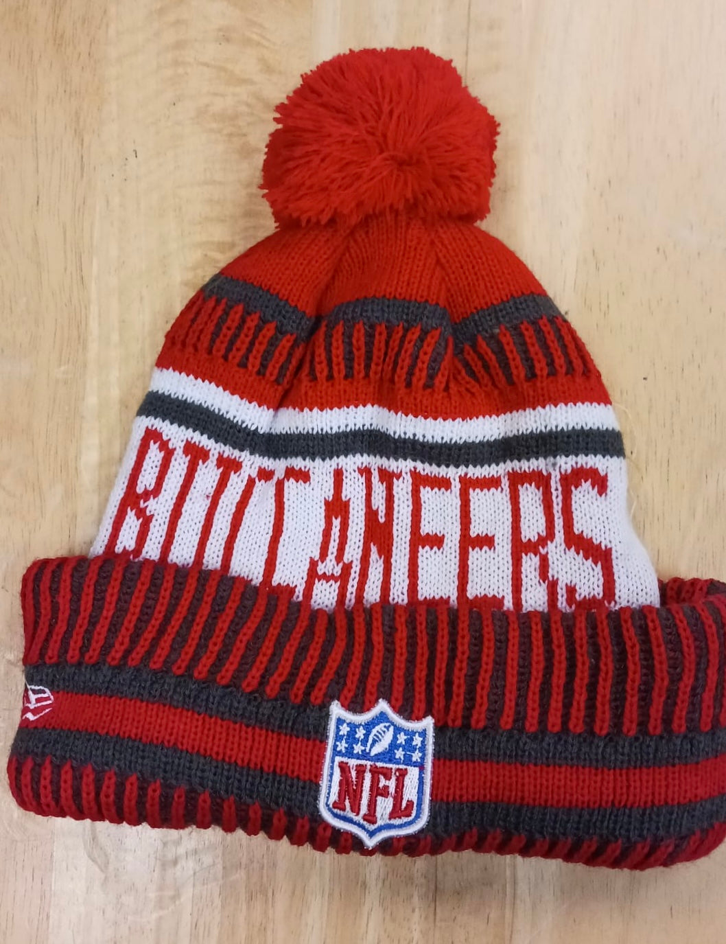 Tampa Bay Buccaneers NFL New Era winter knit Hat with Pom Pom