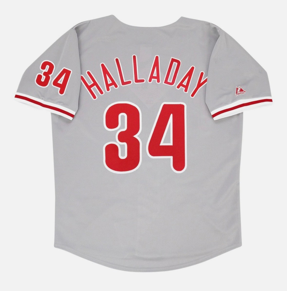 Roy Halladay YOUTH KIDS Philadelphia Phillies Official MLB Majestic Jersey