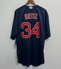 David Ortiz YOUTH KIDS Boston Red Sox Official MLB Nike Jersey blue