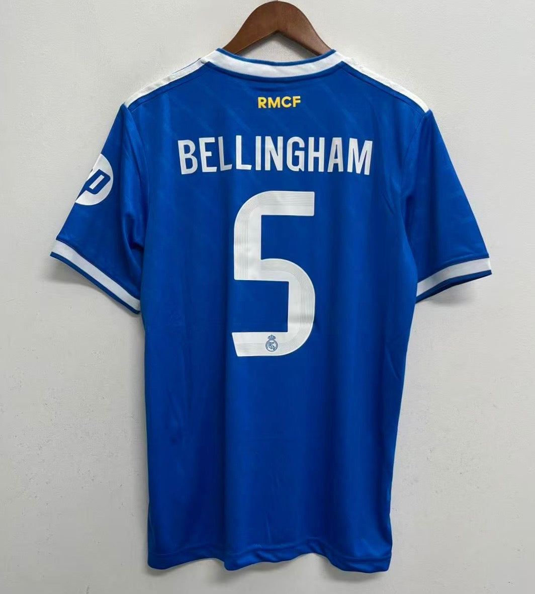 Adidas Jude Bellingham Men's Real Madrid Third Jersey 25/26 W/ Champions League Patches