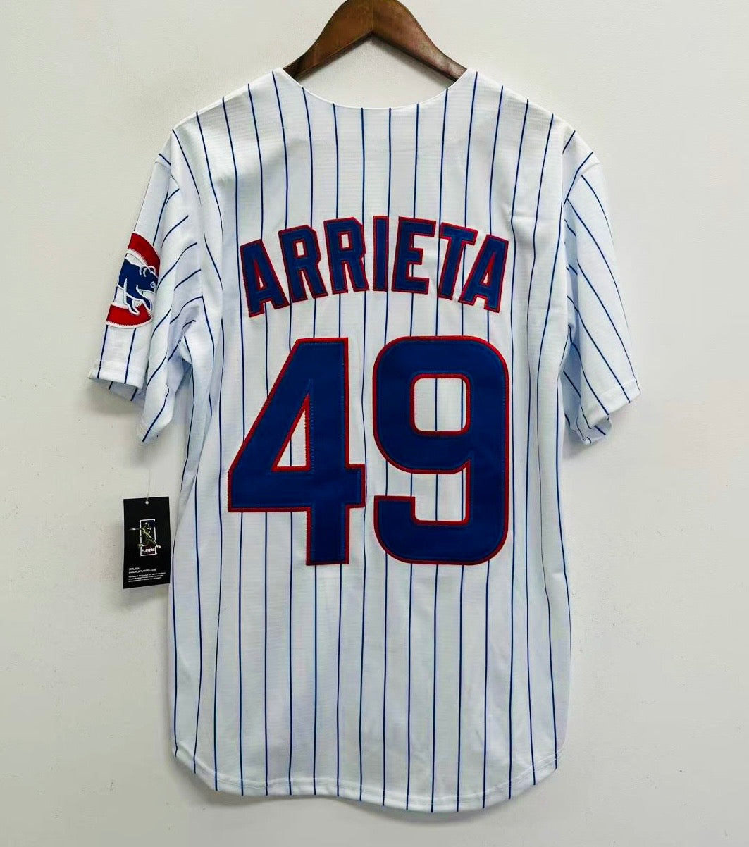 Jake Arrieta Chicago Cubs Official MLB Majestic Jersey