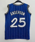 Nick Anderson YOUTH Orlando Magic Official NBA Mitchell & Ness Jersey blue