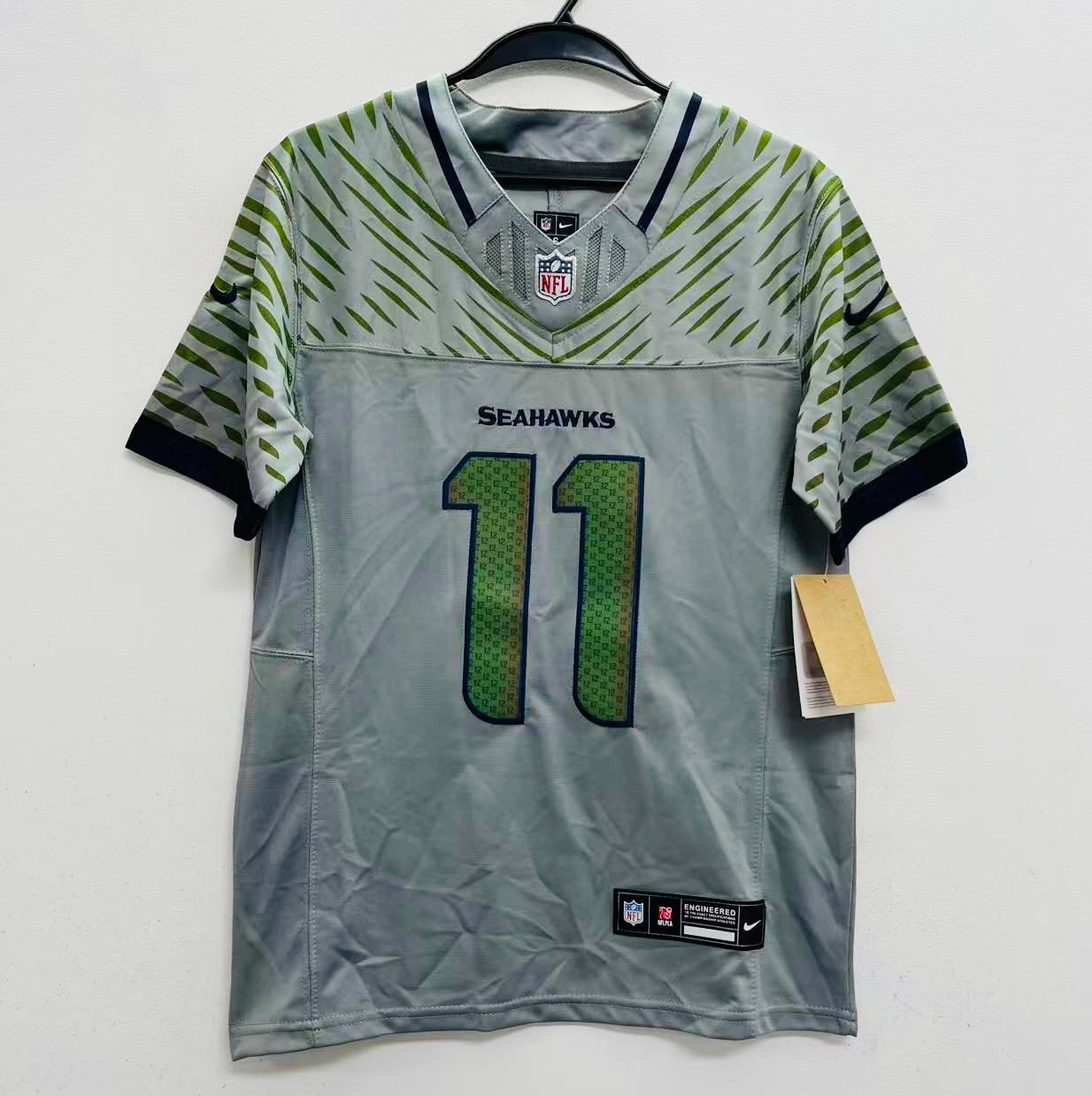Jaxon Smith - Njigba YOUTH KIDS Seattle Seahawks Official 2025 Rivalries NFL Nike Jersey